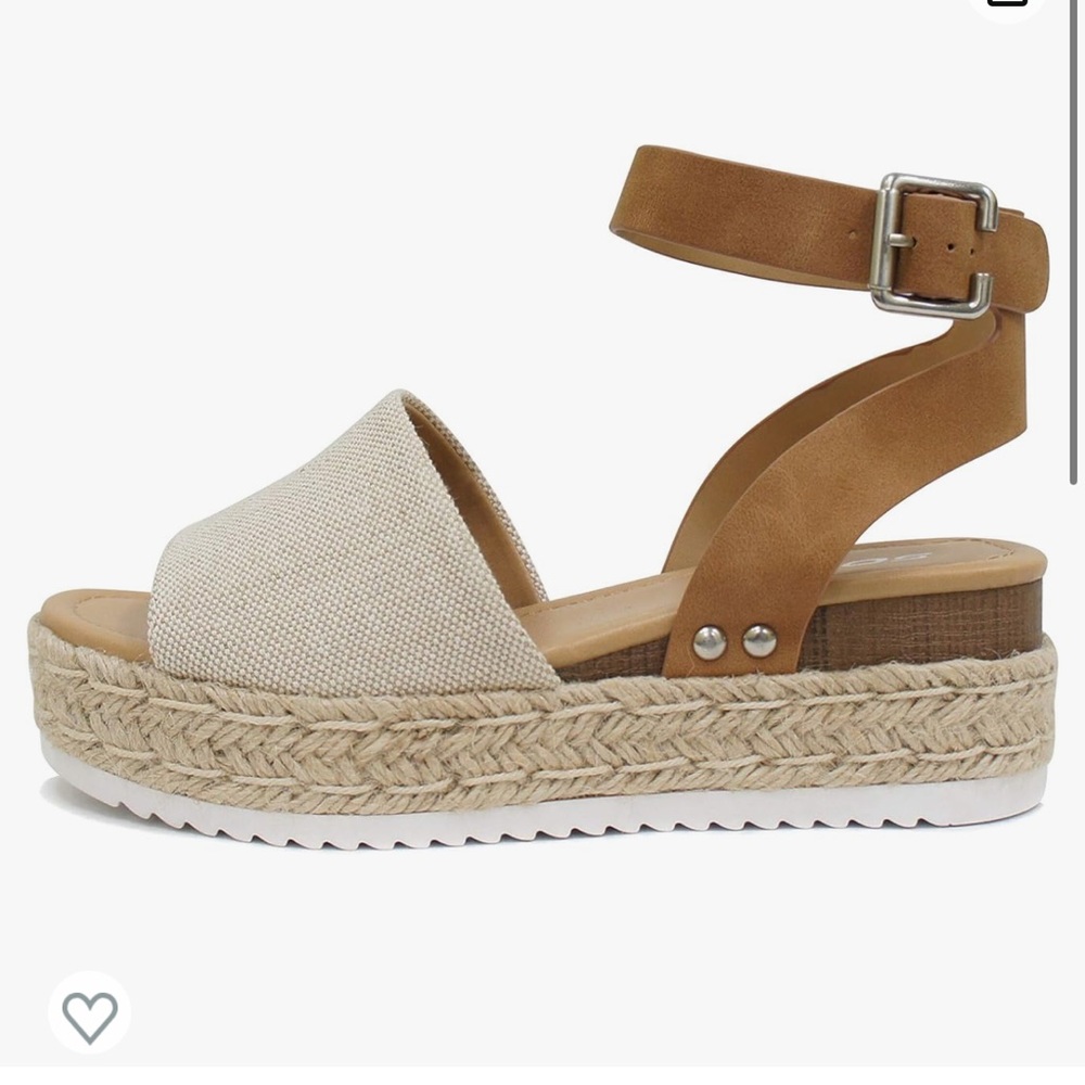 Espadrilles Platform Wedge Sandal